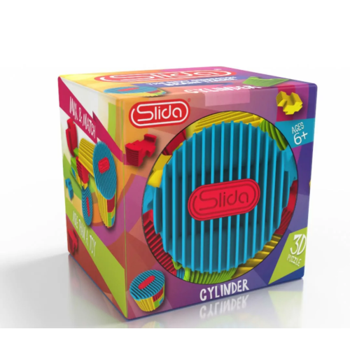 Slida Cylindre Puzzle3D (asortis / à l'unité)