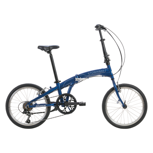 VÉLO PLIANT RADIUS STOWAWAY BLEU NAUTIQUE