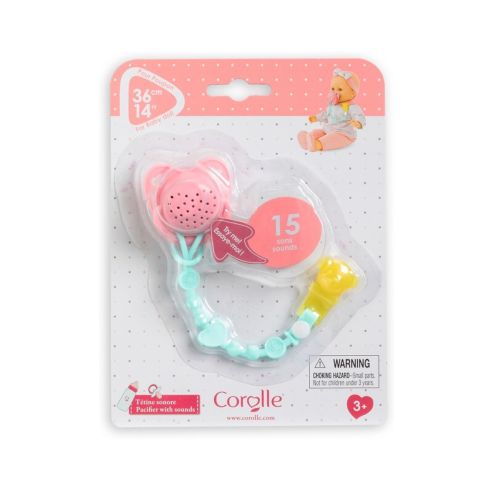 Corolle 14-17" Tétine sonore