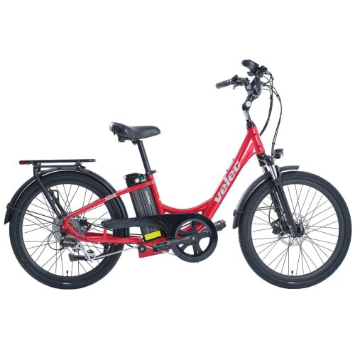 A2S Rouge avec batterie 36V/13Ah (468Wh) - moteur roue 500W (60Nm) Petit