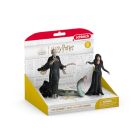 Voldemort avec Nagini et Bellatrix