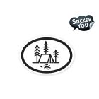 Autocollant de camping