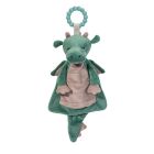 Asher le dragon doudou dentition