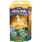 Disney Lorcana: Into the Inklands TCG Starter Peter Pan & 101 Dalmatians Deck Amber / Emerald