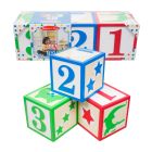 WOODEN JUMBO ABC/123 BLOCKS - CLASSIC