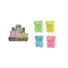 Squeeze en sucre ourson scintillant (asst.)
