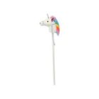 Licorne blanche sur tige