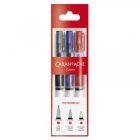 Plume-fibre à aquarelle paquet de 3 tailles