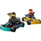 Karts et pilotes de course