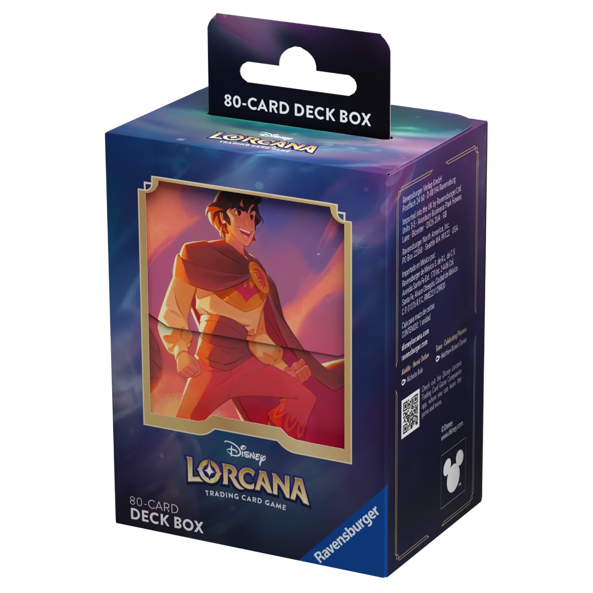Lorcana set 5 deck box B Aladdin