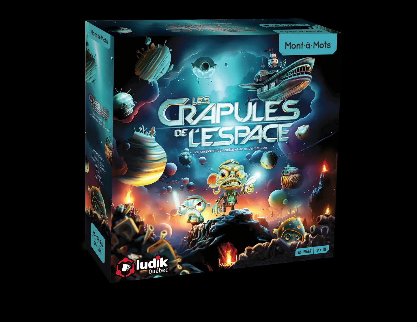 boite Mont-À-mots Les Crapules de l'espace