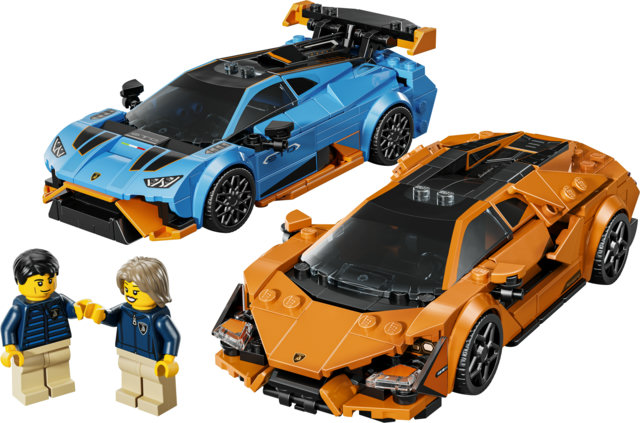 La Lamborghini Revuelto et la Huracán STO