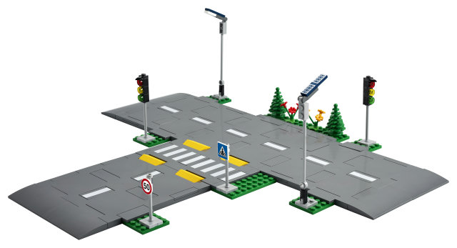 Les plaques routières