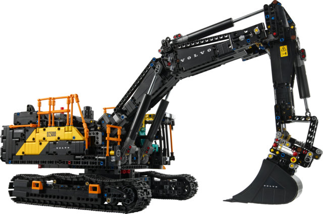 L’excavatrice Volvo EC500 Hybrid