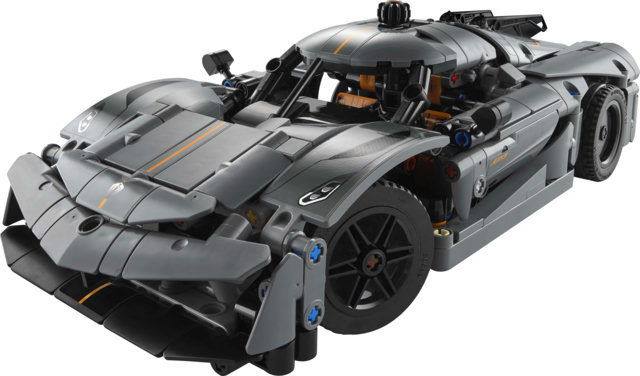 L’hypervoiture Koenigsegg Jesko Absolut grise
