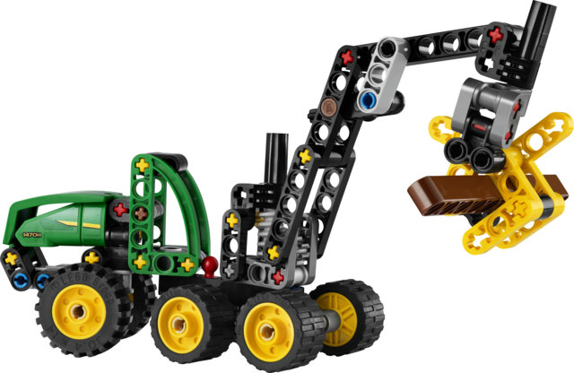 L’abatteuse-façonneuse à roues John Deere 1470H