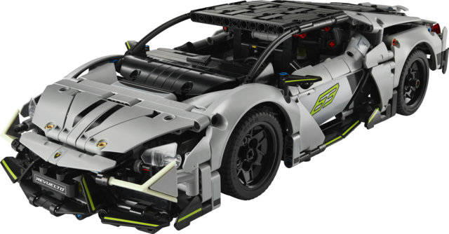 La voiture supersportive Lamborghini Revuelto